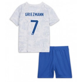 Baby Fußballbekleidung Frankreich Antoine Griezmann #7 Auswärtstrikot WM 2022 Kurzarm (+ kurze hosen)